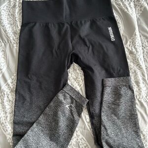 Gymshark Charcoal and Black Leggings